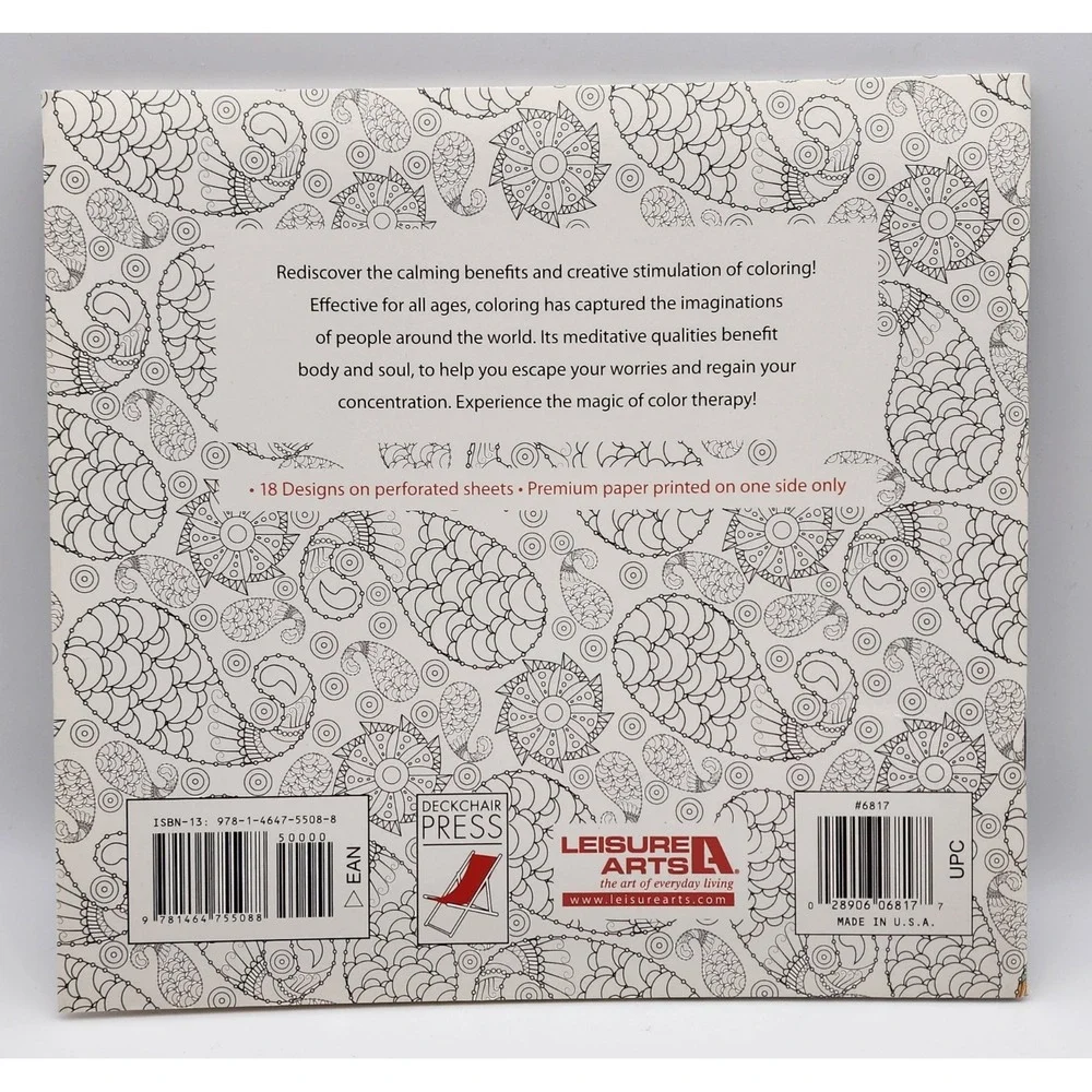 POPPING PAISLEY |‎ LEISURE ARTS (6817) By The Guild Of Master Craftsman